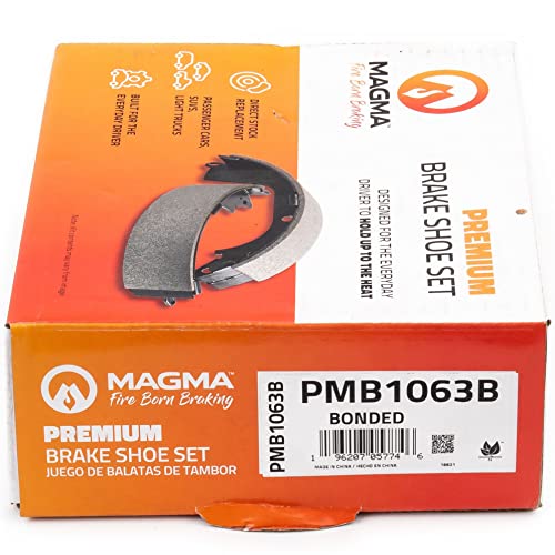 MAGMA Premium Parking Brake Shoes PMB1063B