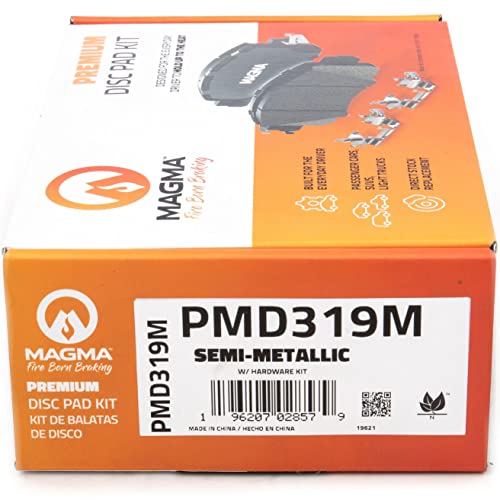 MAGMA Premium Semi-Metallic Brake Pads PMD319M