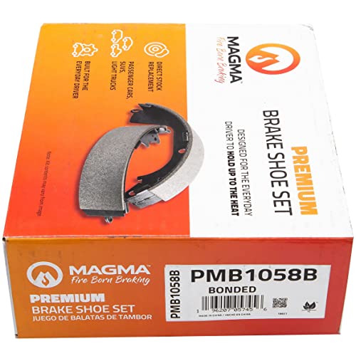 MAGMA Premium PMB1058B Parking Brake Shoes