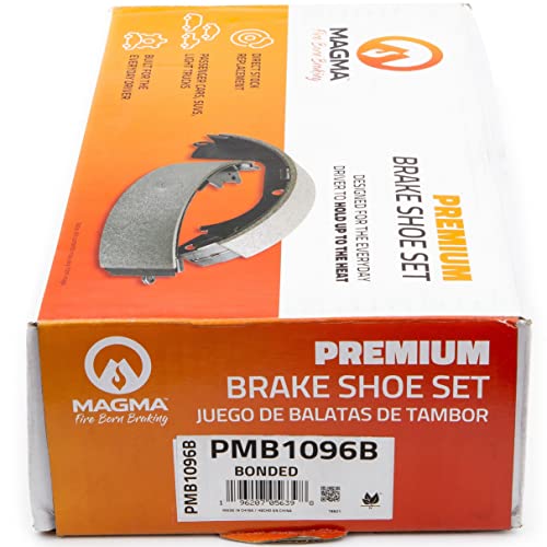 MAGMA Premium PMB1096B Bonded Shoes, Rear