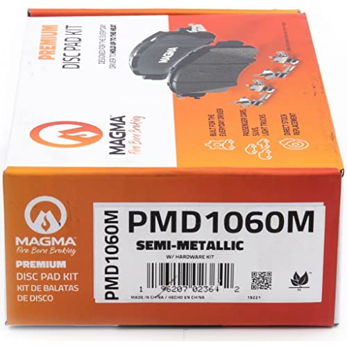 MAGMA Premium Semi-Metallic Brake Pads PMD1060M