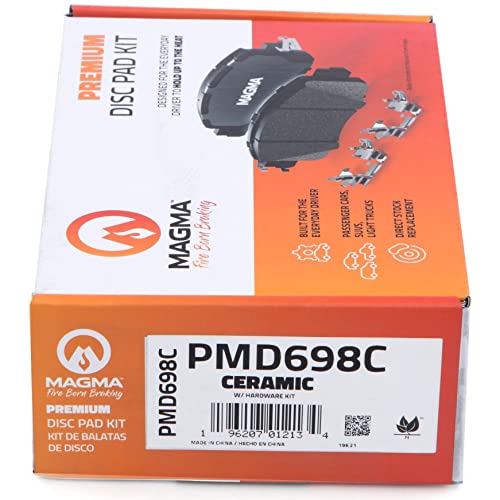 MAGMA Premium Ceramic Brake Pads PMD698C