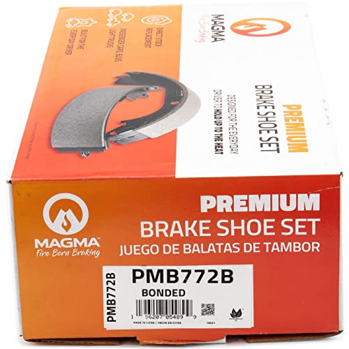MAGMA Premium Parking Brake Shoes PMB772B