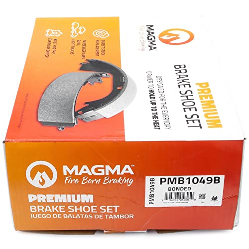 MAGMA Premium PMB1049B Bonded Shoes, Rear