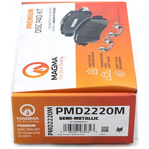 MAGMA Premium Semi-Metallic Brake Pads PMD2220M