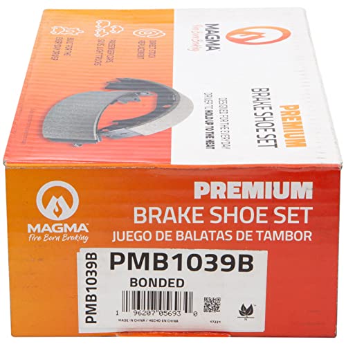 MAGMA Premium PMB1039B Bonded Shoes, Rear