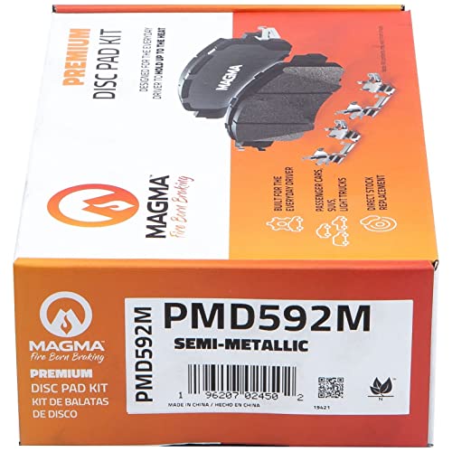 MAGMA Premium Semi-Metallic Brake Pads PMD592M