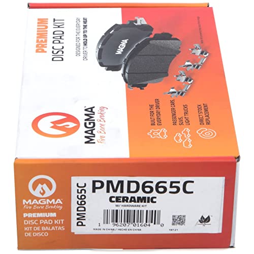 MAGMA Premium Ceramic Brake Pads PMD665C