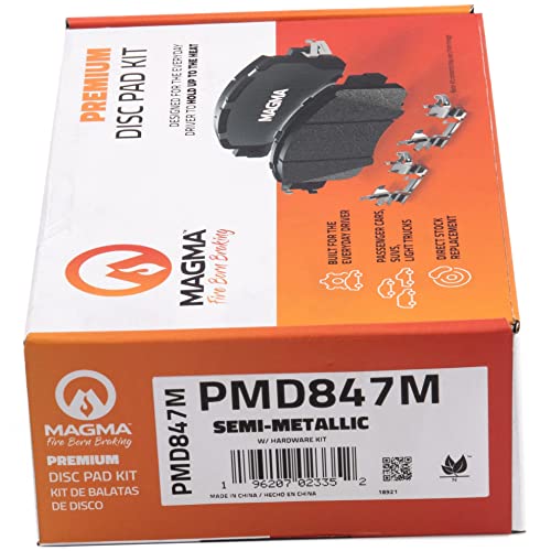 MAGMA Premium Semi-Metallic Brake Pads PMD847M
