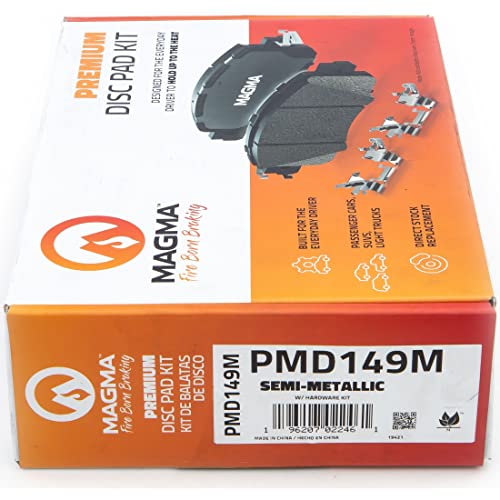 MAGMA Premium Semi-Metallic Brake Pads PMD149M