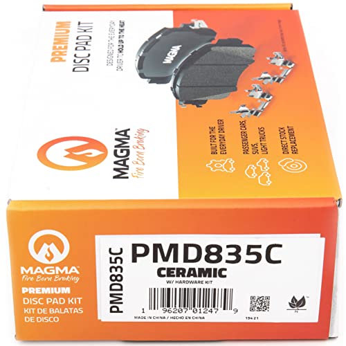 MAGMA Premium Ceramic Brake Pads PMD835C