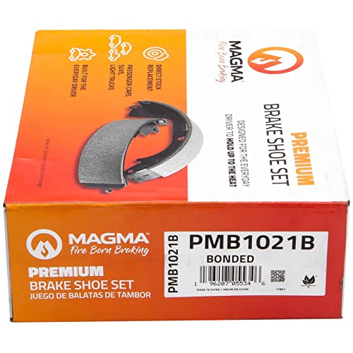 MAGMA Premium PMB1021B Bonded Shoes, Rear