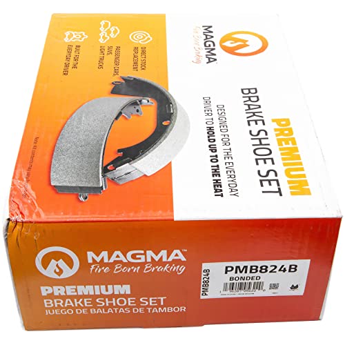 MAGMA Premium Parking Brake Shoes PMB824B