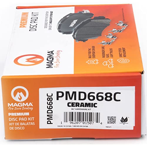 MAGMA Premium Ceramic Brake Pads PMD668C