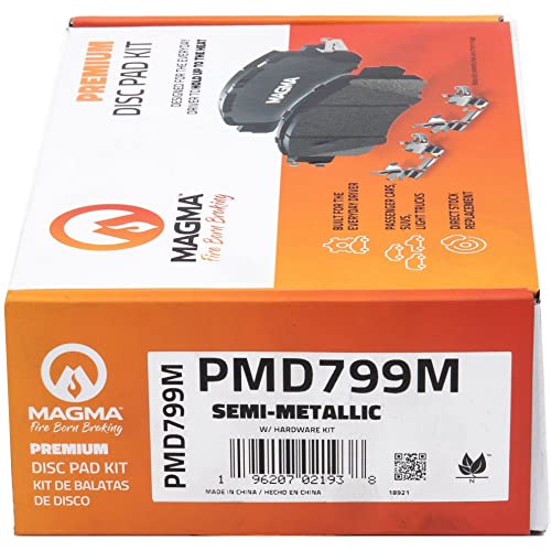 MAGMA Premium Semi-Metallic Brake Pads PMD799M