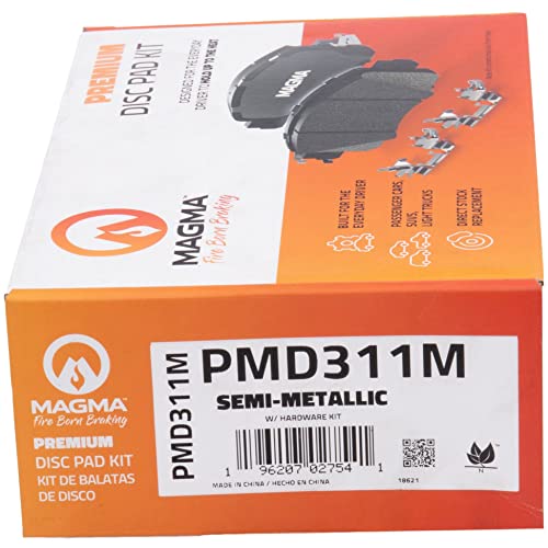 MAGMA Premium Semi-Metallic Brake Pads PMD311M