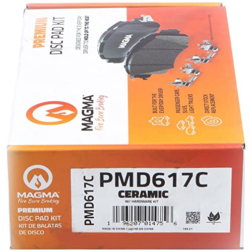 MAGMA Premium Ceramic Brake Pads PMD617C