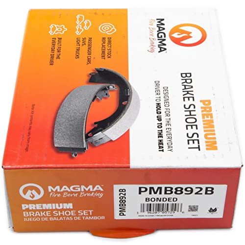 MAGMA Premium Parking Brake Shoes PMB892B