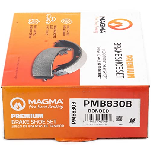 MAGMA Premium Parking Brake Shoes PMB830B