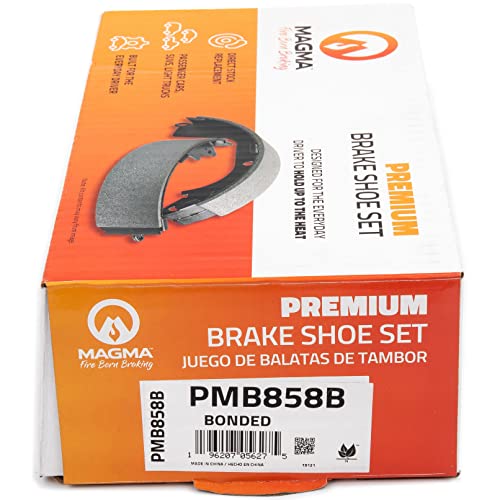 MAGMA Premium Parking Brake Shoes PMB858B