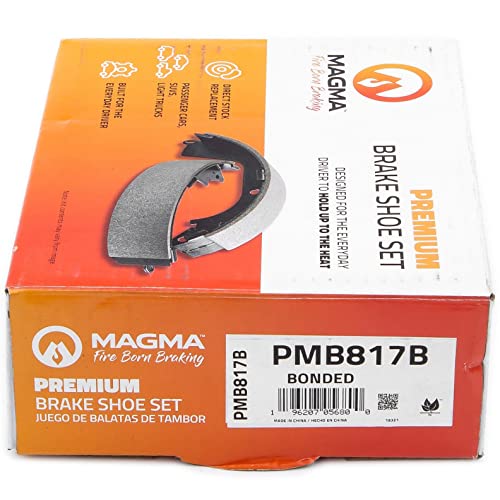 MAGMA Premium Parking Brake Shoes PMB817B