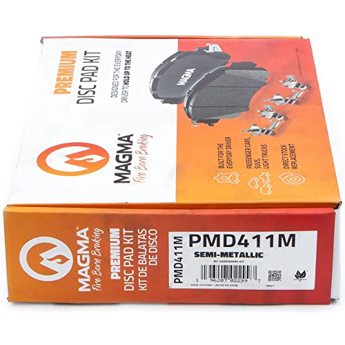 MAGMA Premium PMD411M Semi-Metallic Brake Pads