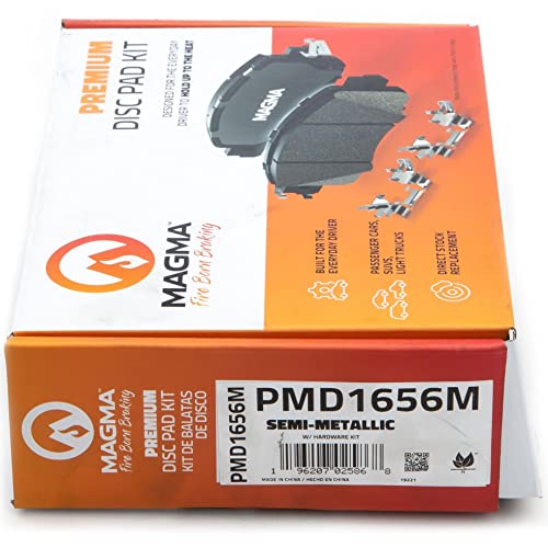MAGMA Premium Semi-Metallic Brake Pads PMD1656M