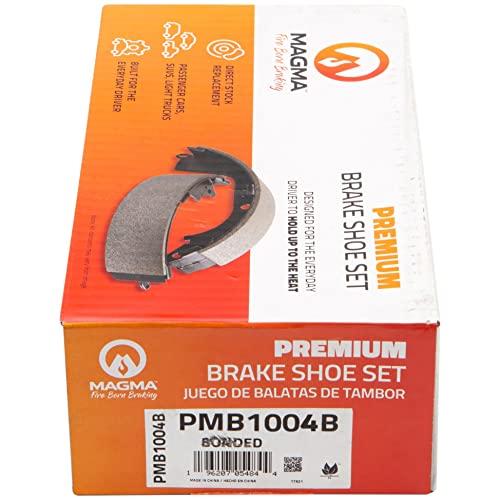 MAGMA Premium PMB1004B Bonded Shoes, Rear
