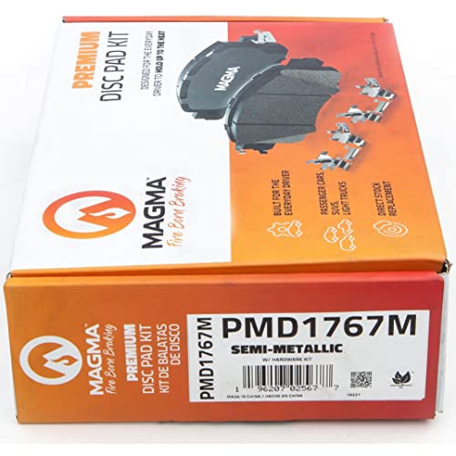 MAGMA Premium Semi-Metallic Brake Pads PMD1767M