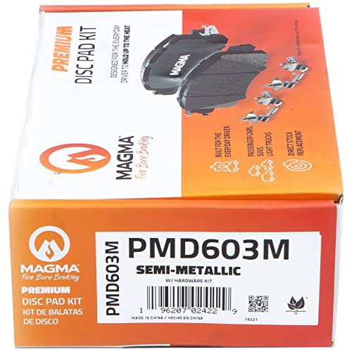 MAGMA Premium Semi-Metallic Brake Pads PMD603M