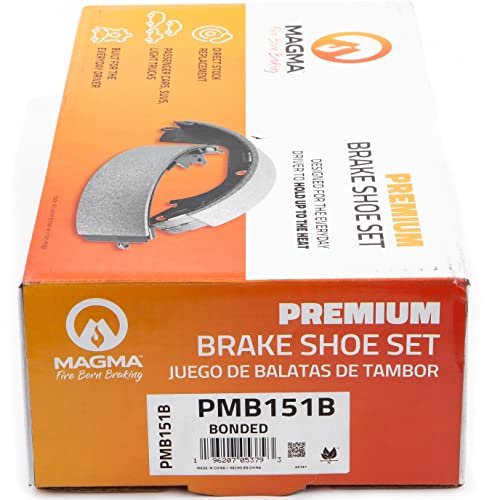 MAGMA Premium PMB151B Bonded Shoes, Rear
