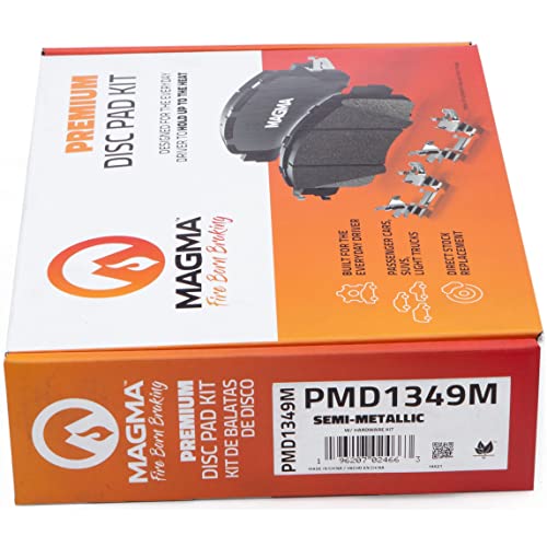 MAGMA Premium Semi-Metallic Brake Pads PMD1349M