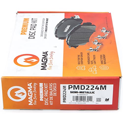 MAGMA Premium Semi-Metallic Brake Pads PMD224M