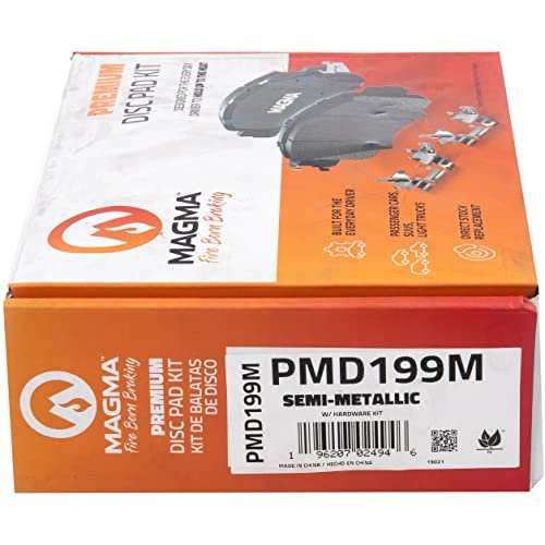MAGMA Premium Semi-Metallic Brake Pads PMD199M
