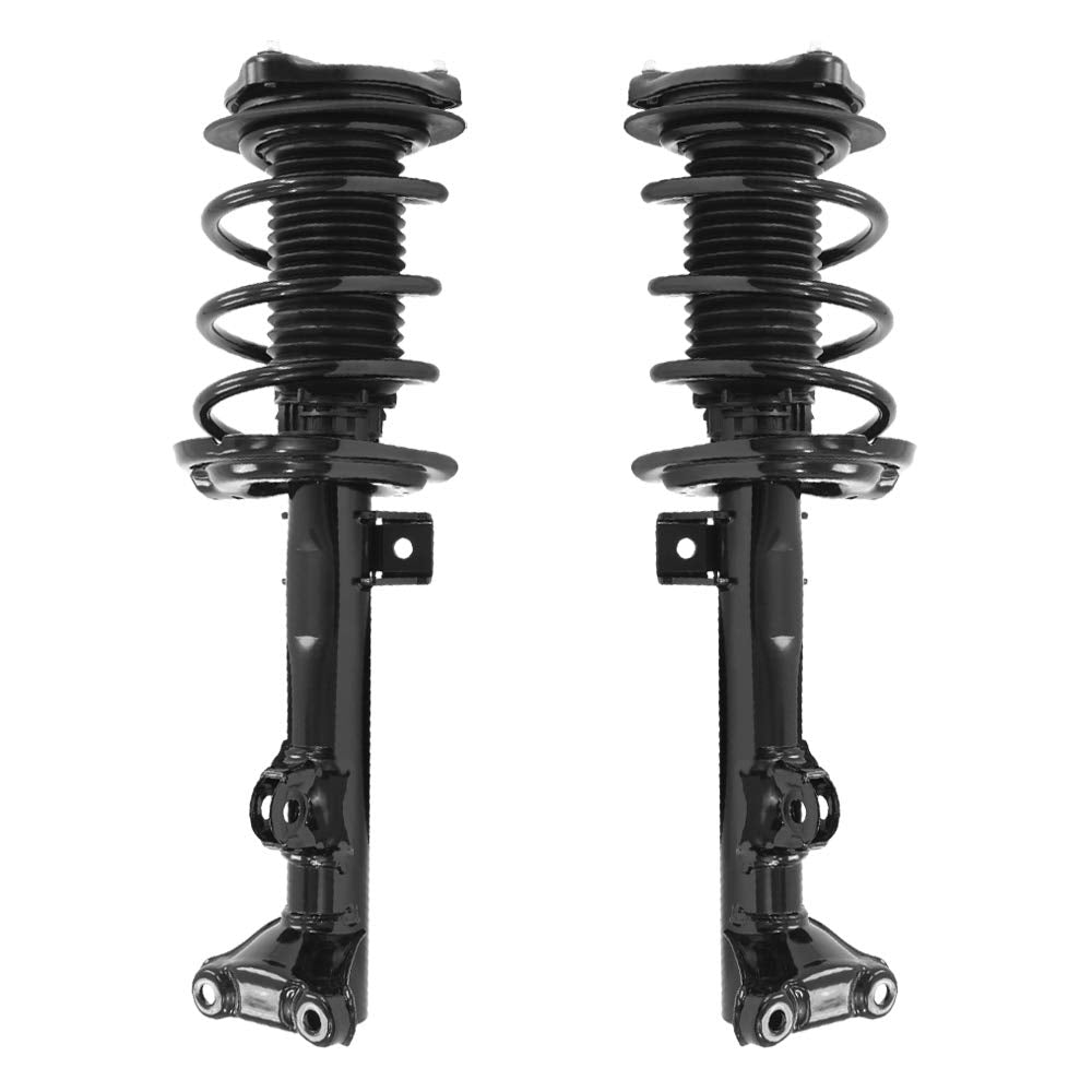 Unity Automotive 2-11750-001 Front 2 Wheel Complete Strut Assembly Kit 2010-2014 Mercedes-Benz E350