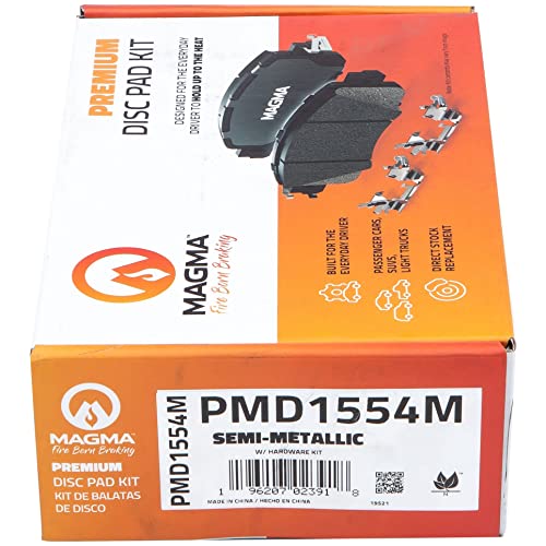 MAGMA Premium Semi-Metallic Brake Pads PMD1554M