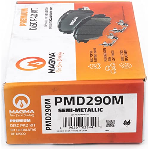 MAGMA Premium Semi-Metallic Brake Pads PMD290M