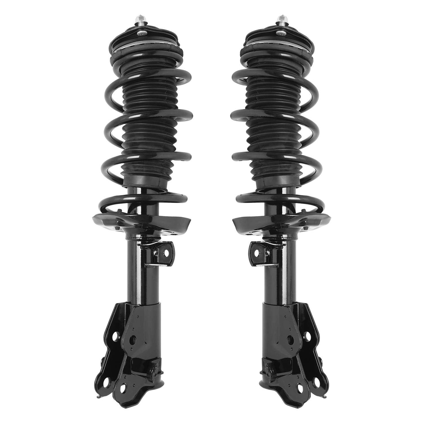 UNITY AUTOMOTIVE 2-11327-11328-001 Front 2 Wheel Complete Strut Assembly Kit 2012-2015 Honda Civic Coupe