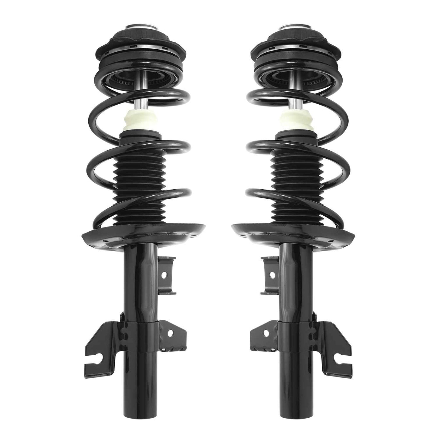 UNITY AUTOMOTIVE 2-11725-11726-001 Front 2 Wheel Complete Strut Assembly Kit 2013-2016 Dodge Dart