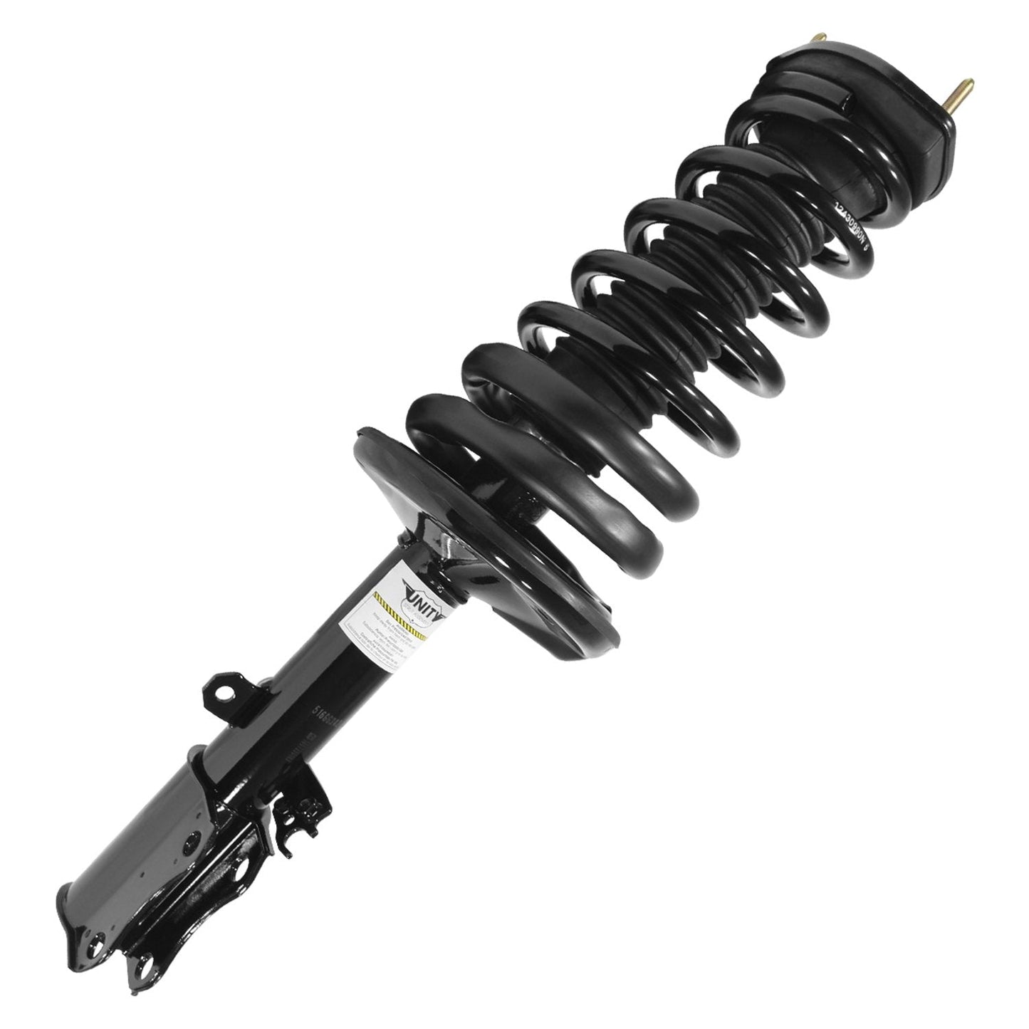 UNITY AUTOMOTIVE 2-15341-15342-001 Rear 2 Wheel Complete Strut Assembly Kit 2002-2003 Toyota Camry