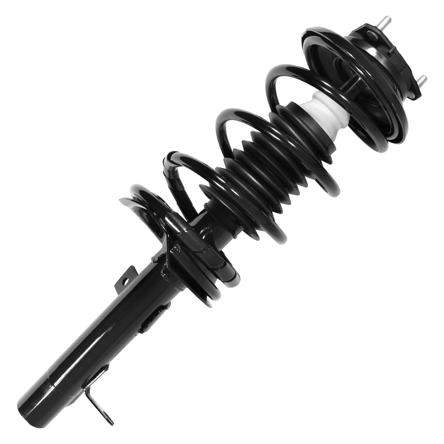 UNITY AUTOMOTIVE 2-11061-11062-001 Front 2 Wheel Complete Strut Assembly Kit 2000-2005 Ford Focus , Black