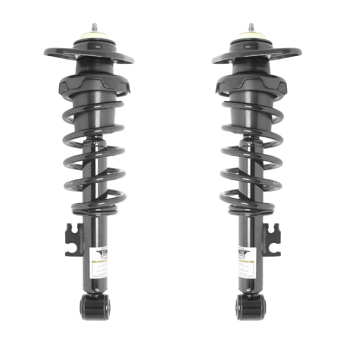 Unity Automotive 2-15131-15132-001 Rear 2 Wheel Complete Strut Assembly Kit 2002-2006 Mini Cooper