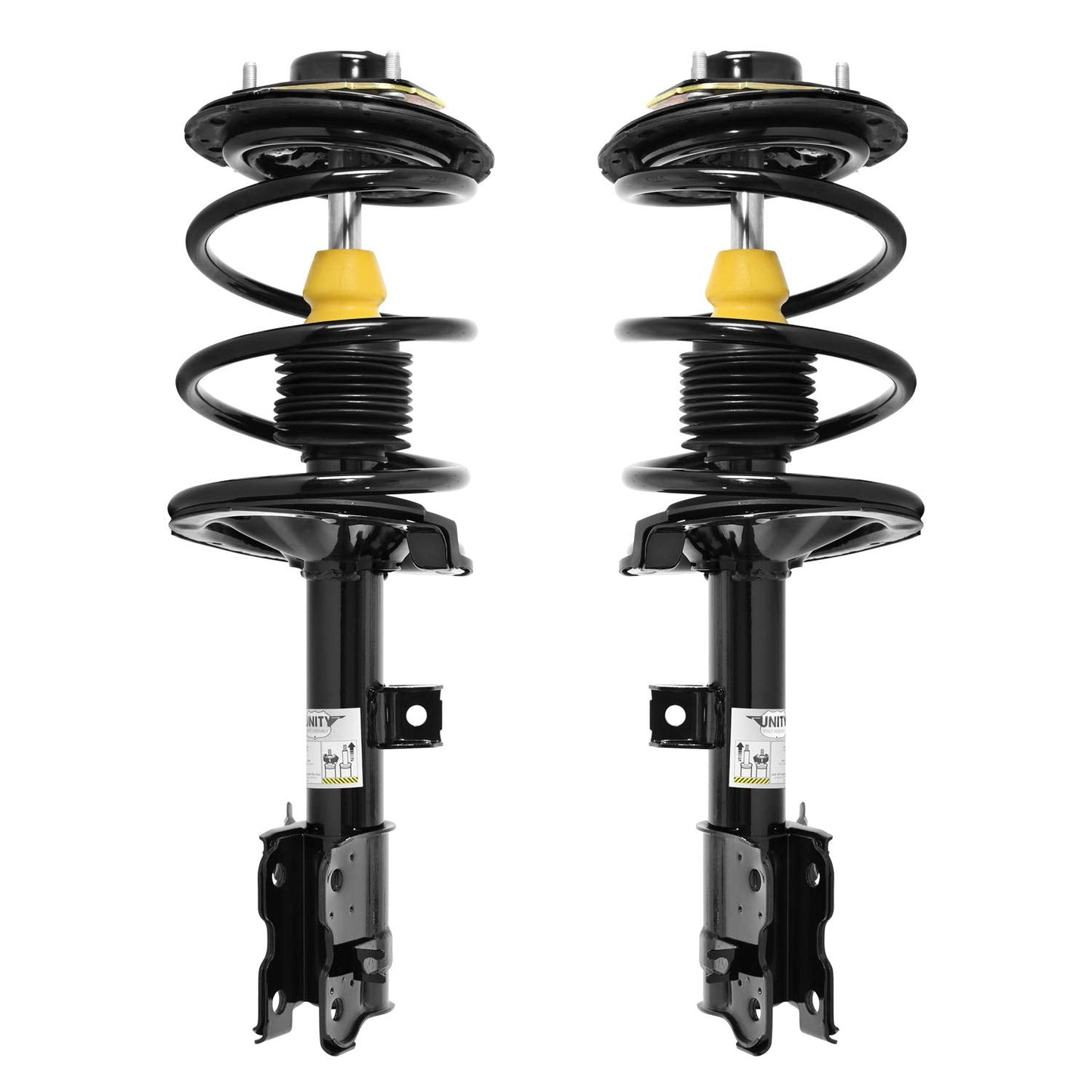 Unity Automotive 2-11761-11762-001 Front 2 Wheel Complete Strut Assembly Kit 2003-2007 Nissan Murano