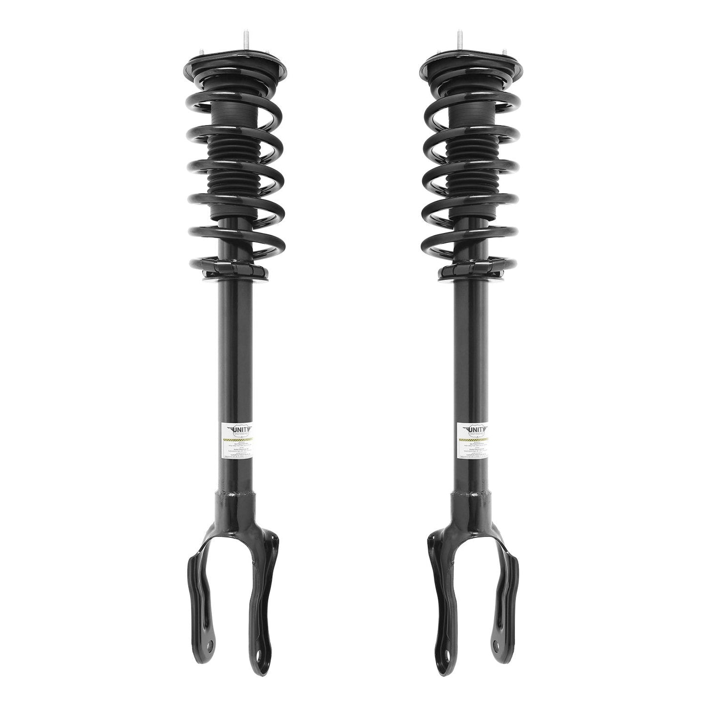 Unity Automotive 2-11817-11818-001 Front 2 Wheel Complete Strut Assembly Kit 2011-2015 Dodge Durango