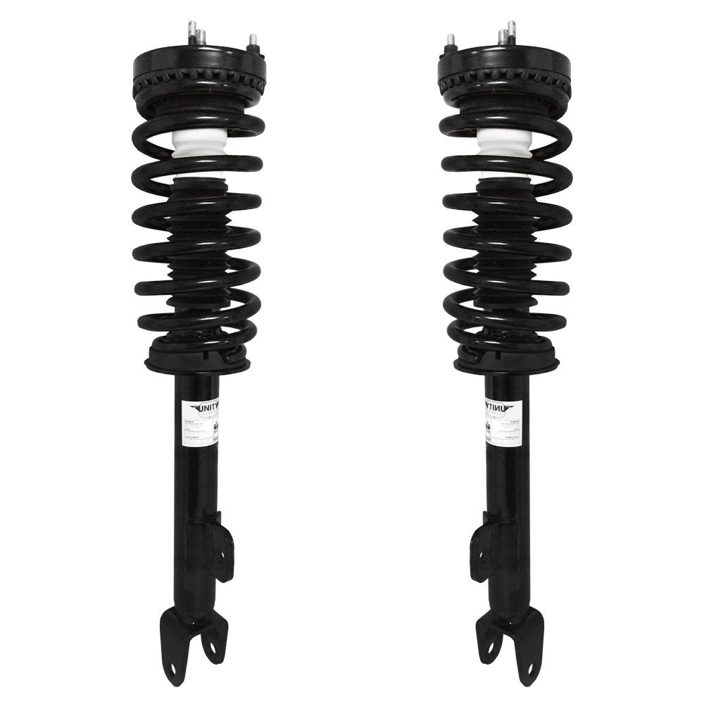 Unity Automotive 2-11280-001 Front 2 Wheel Complete Strut Assembly Kit 2005-2010 Chysler 300