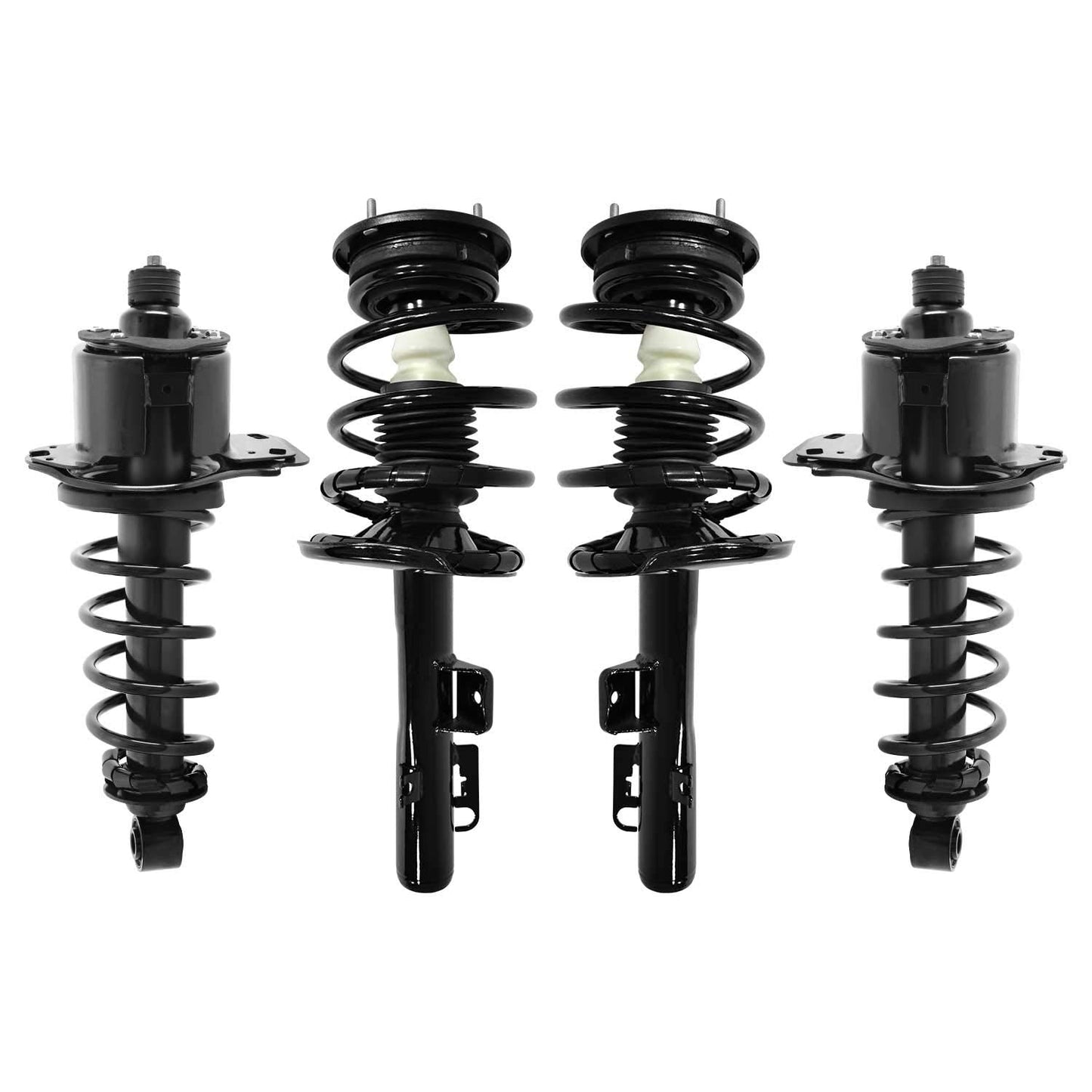 Unity Automotive 4-11293-15181-001 Front and Rear 4 Wheel Complete Strut Assembly Kit (2005-2007 Ford Five Hundred), 4 Pack