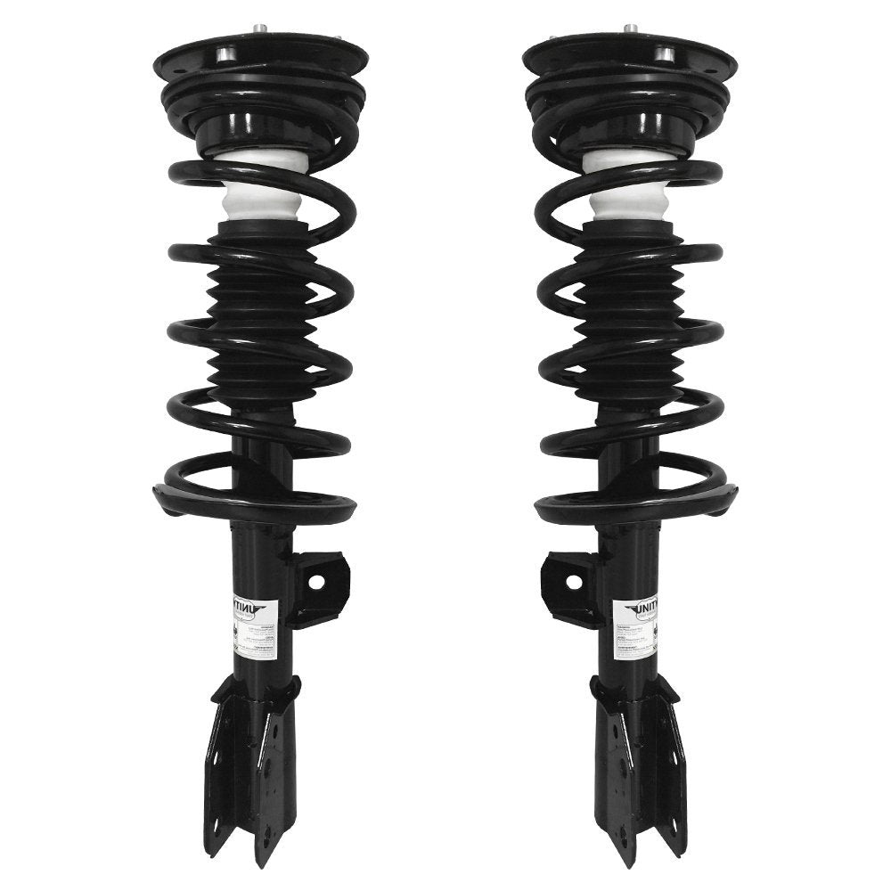 Unity Automotive 2-11233-11234-001 Front 2 Wheel Complete Strut Assembly Kit 2002-2007 Saturn Vue