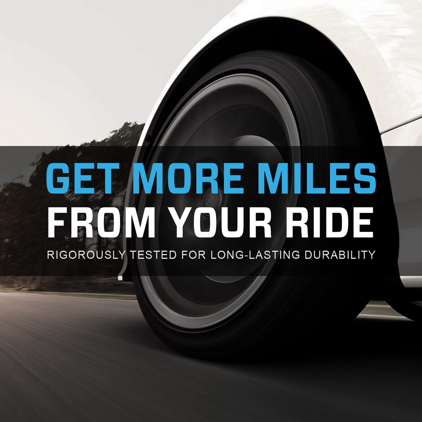 Unity Automotive 2-254870-001 Rear Replacement Shock Absorber Kit Fits 2008-2009 Mercedes-Benz C230