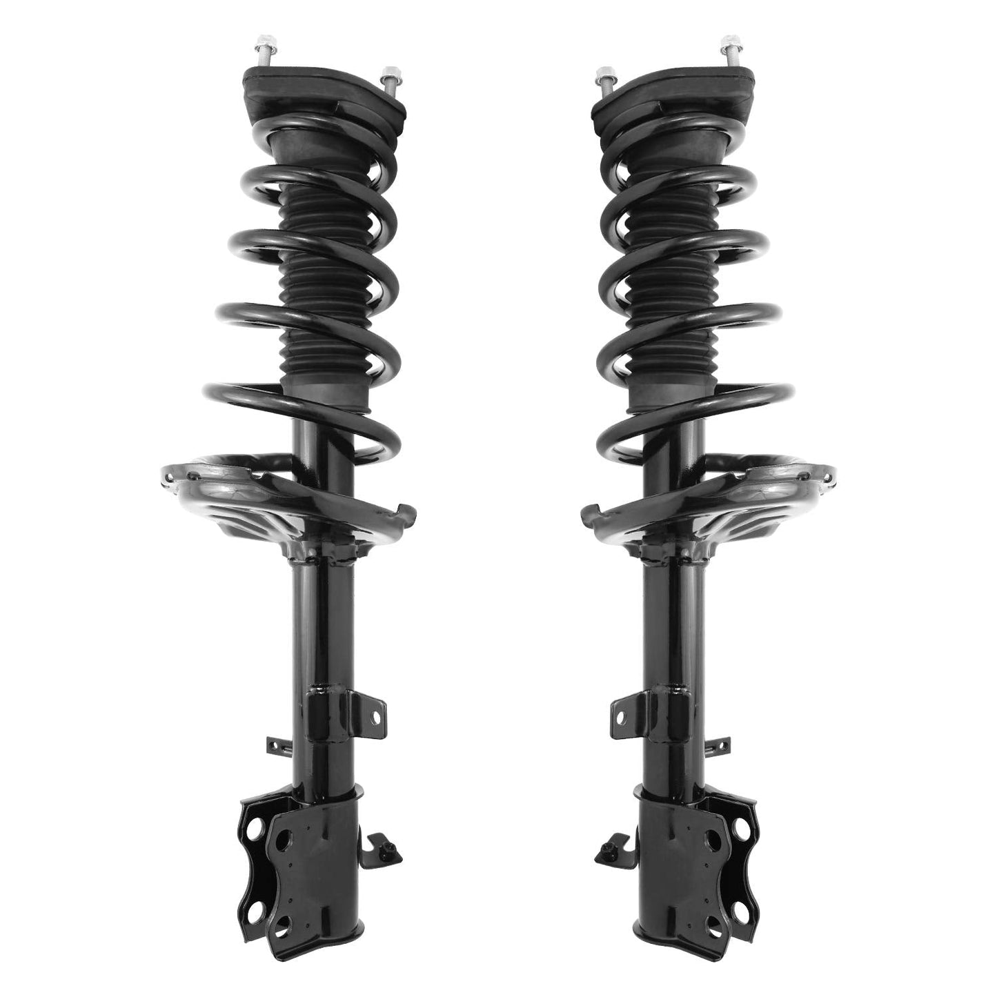 UNITY AUTOMOTIVE 2-15411-15412-001 Rear 2 Wheel Complete Strut Assembly Kit 2009-2014 Toyota Venza AWD