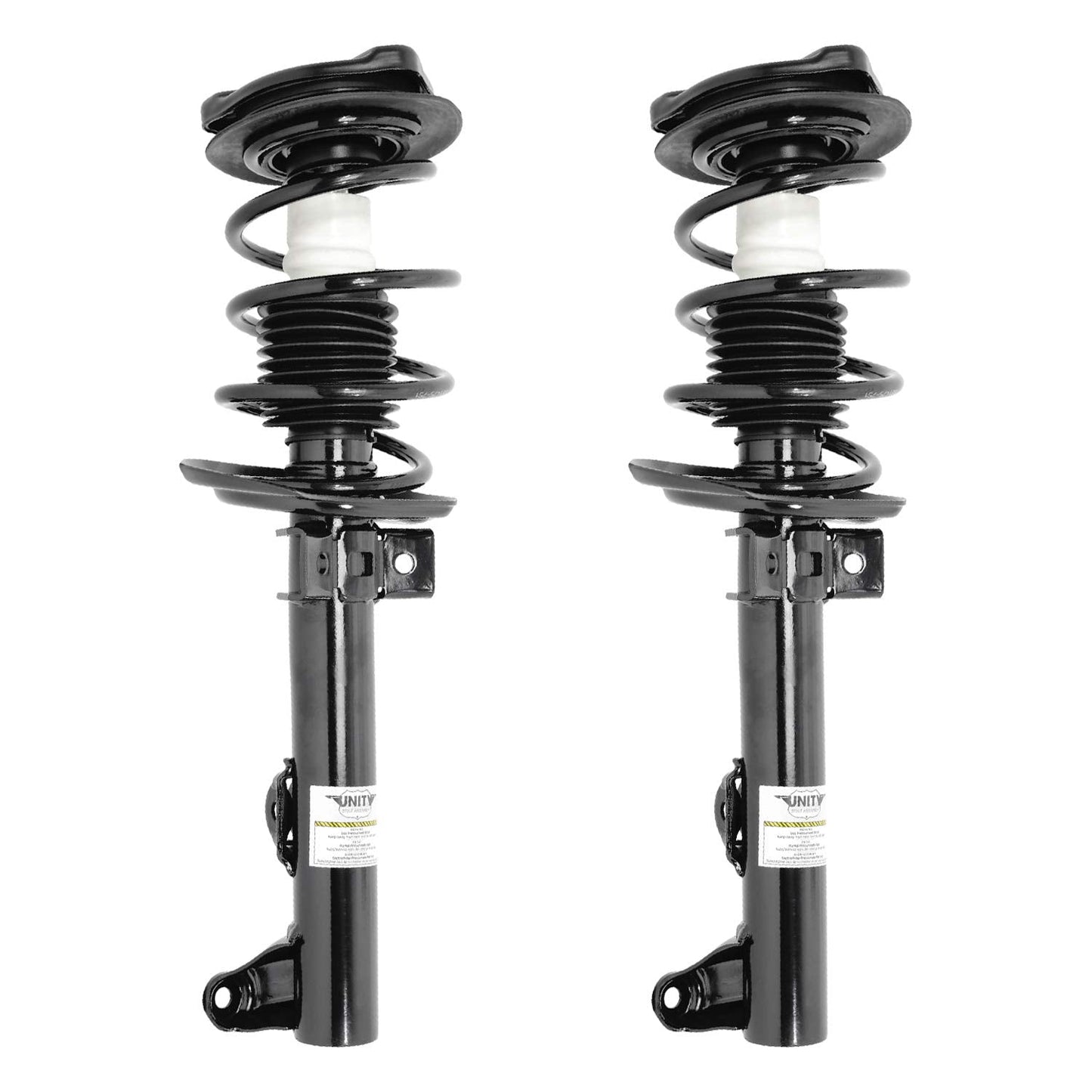 Unity Automotive 2-11470-001 Front 2 Wheel Complete Strut Assembly Kit 2008-2009 Mercedes-Benz C230